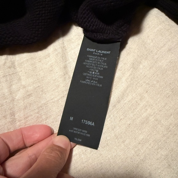 Saint Laurent Medium sweater black - Picture 9 of 10